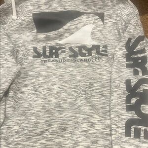 Surf Style Heather Gray Men's Crewneck Sweater